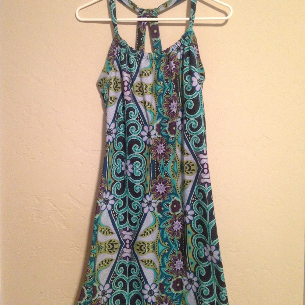 Prana Floral Dress Medium